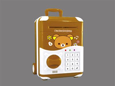 Easy bear auto money pull rod box cipher deposit machine