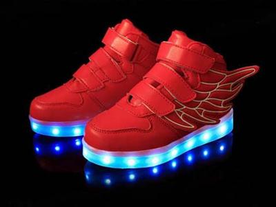 Led wing shoes (old) wing shoes (old style)