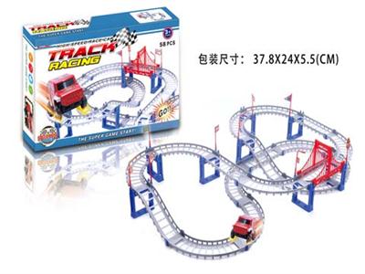 Electric DIY track car 58pcs