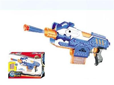 Electric soft projectile gun