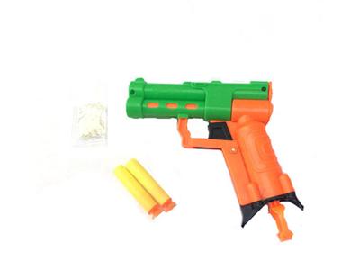 Soft projectile gun