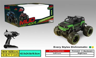 1:16 2.4G four pass off-road remote control car