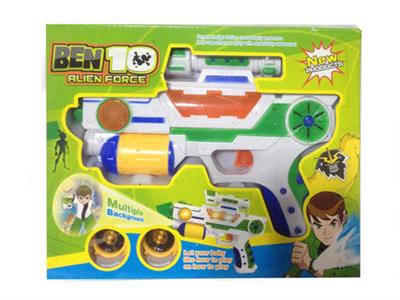 Ben10 light music electric projector gun