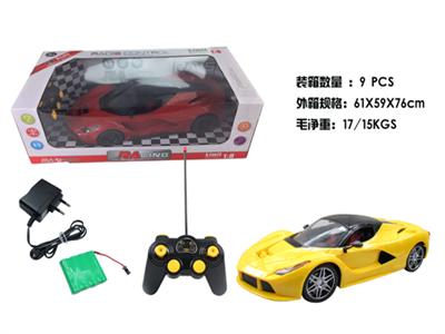 1:8 Ferrari Raven ton / Bat four - way remote control car