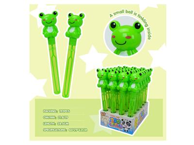 28.5cm bell frog bubble stick English