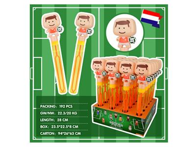 World Cup Holland Player Bubble Stick