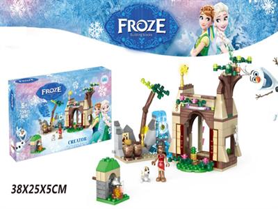 254pcs snow Romance Series