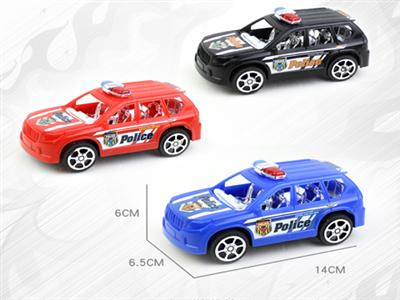 Return police car