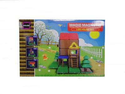 Variable magnetic chip building block 65pcs