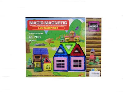 Variety of magnetic tablets building blocks 48pcs