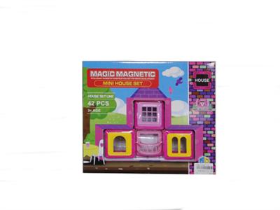 Variable magnetic chip building block 42pcs