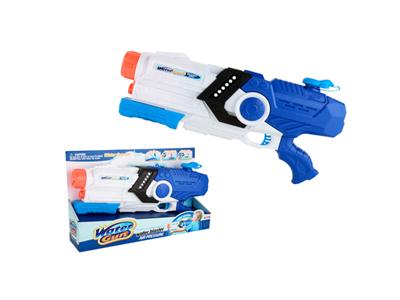 To pump a water gun into space