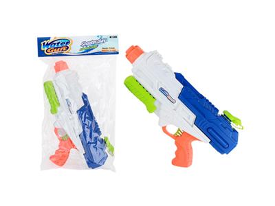 To pump a water gun into space