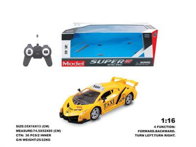 1:16 taxi remote control