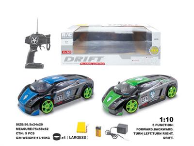 1:10 Four-Drive Drift remote Control vehicle (Power package)