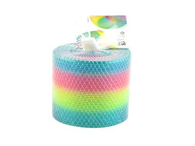 Medium rainbow loop flash film