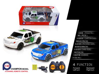 1:32 four-way pick-up truck (power package)