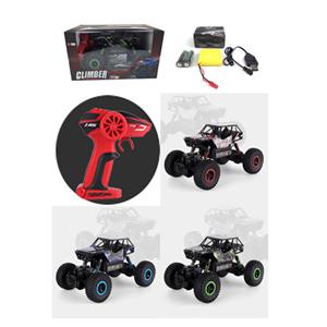 2.4GHz 1:16 four-wheel drive PVC climbing English packet of electricity