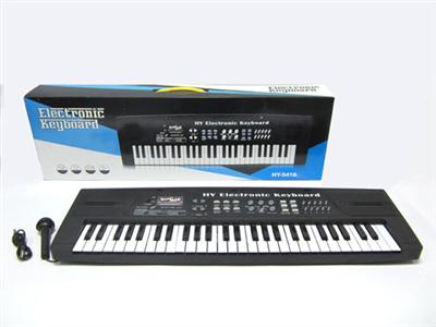 54-key dual-horn multi-purpose electronic organ with microphone USB power cord