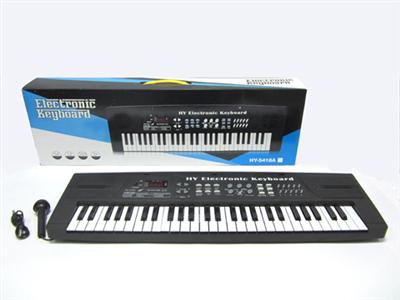 54-key dual-horn digital display multi-purpose electronic organ with microphone USB power cord