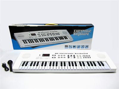 54-key dual-horn digital display multi-purpose electronic organ with microphone USB power cord