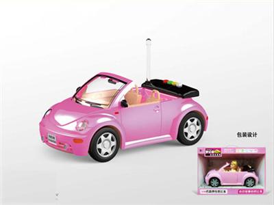 Barbie inertia car (with light music)