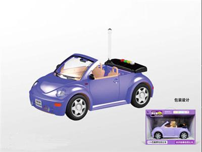 Barbie inertia car (with light music)