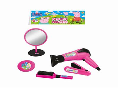 Peppa pig Pig Paige Series Electric drier Jewelry Tube set