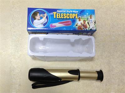 Monocular binocular telescope