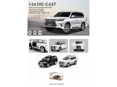 17 Lexus 1:24 alloy car models