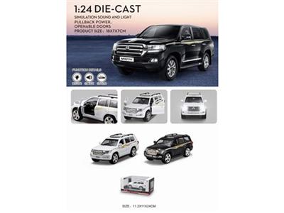 17 Toyota 1:24 alloy car models