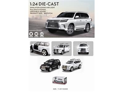 17 Lexus 1:24 alloy car models