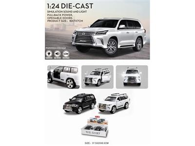 17 Lexus 1:24 alloy car models