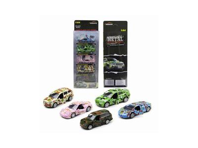 1:64 alloy car camouflage