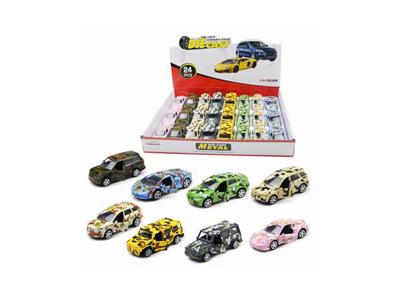 1:64 alloy car camouflage