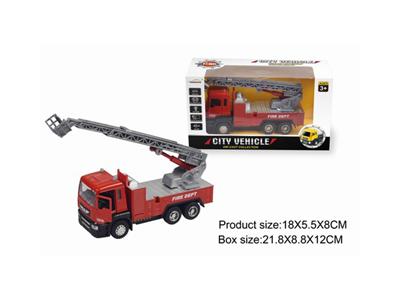 1:50 alloy fire ladder truck