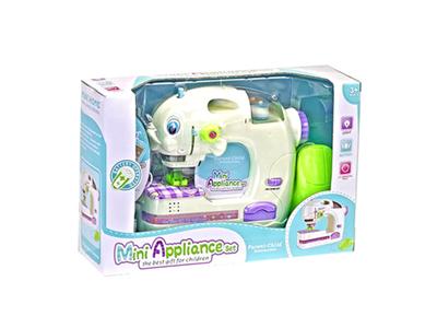 Electric sewing machine with light+USB