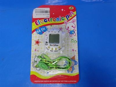 Dolphin type electronic pet with rope