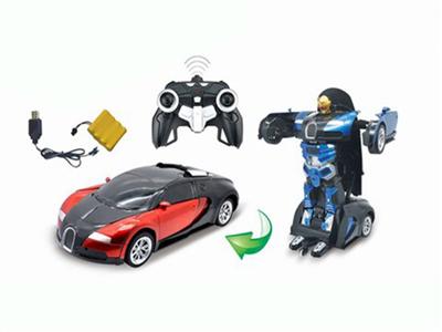 1:16 one-touch deformation remote control car 2.4G Bugatti