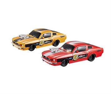 The four - way vintage mustang remote control car