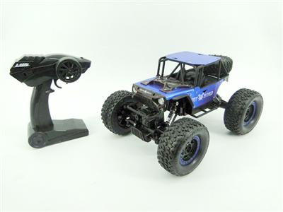 2.4G alloy four-drive climbing and remote control car (with power package)