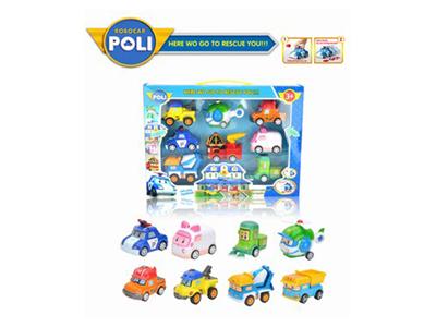 POLI PULL BACK CAR 