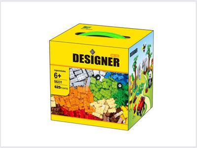 DIY creative designer-LEGO Style  BLOCKS(625 PCS)