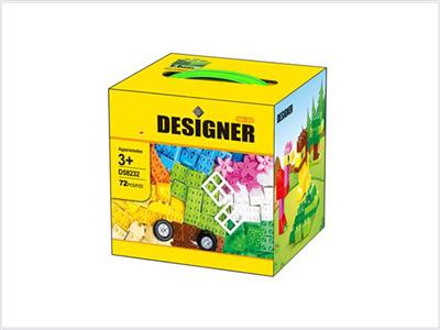 DIY creative designer-DUPLO Style  BLOCKS(72 PCS)