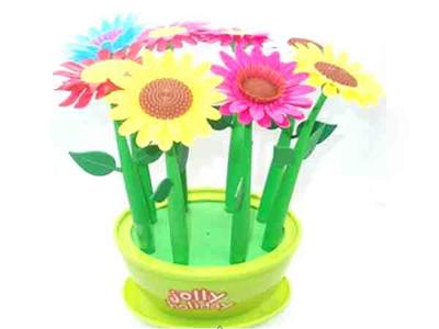 Flowerpot lily flower pen