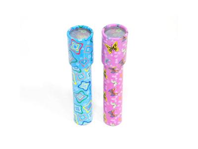 Double glass glass lens butterfly pattern kaleidoscope