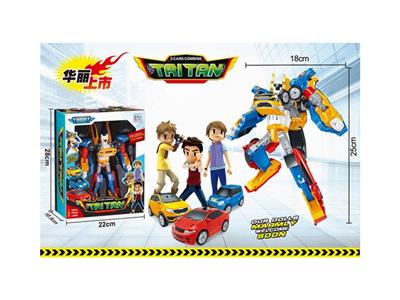 Tubao brothers ultra change 3 in 1 combination deformation vehicle (handsome beautiful section)