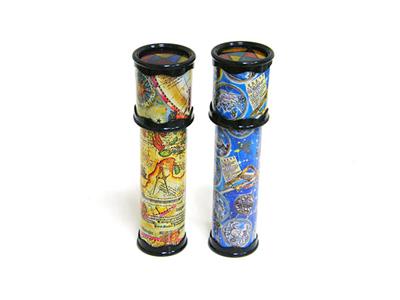 Double glass lens navigation, constellation design magic kaleidoscope