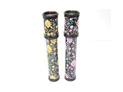 Double plastic ring lotus flower pattern kaleidoscope