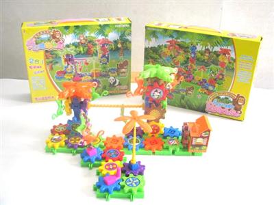 Evergreen electric Forest Park building blocks (55PCS)